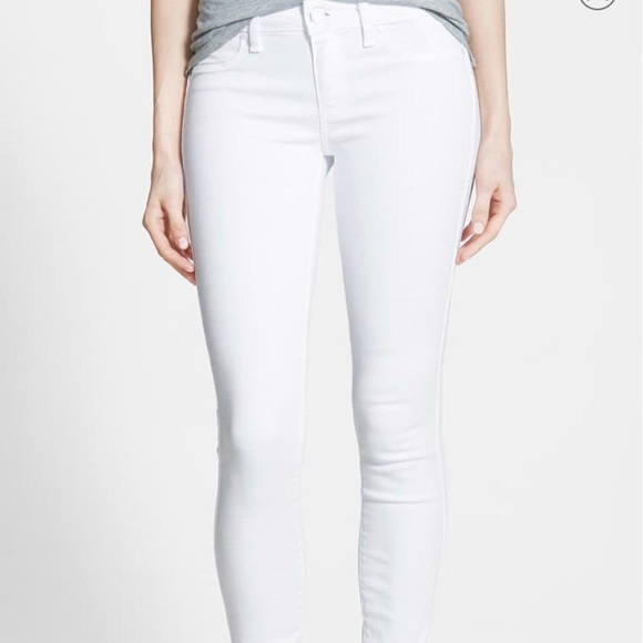 PAIGE Pants - Paige White Pants Verdugo Ultra Skinny